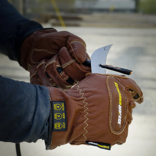 Prime Time Short Cuff Lineman Ground Glove