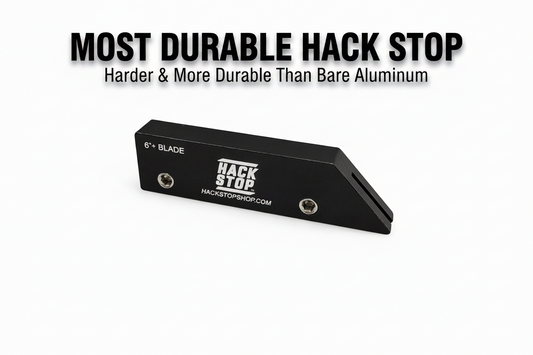Black Anodized Hack Stop