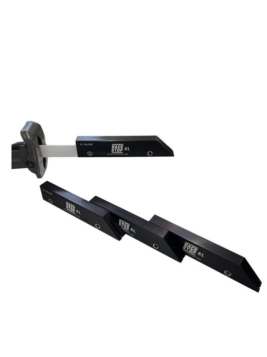 Black Anodized Hack Stop XL 3 Pk Bundle