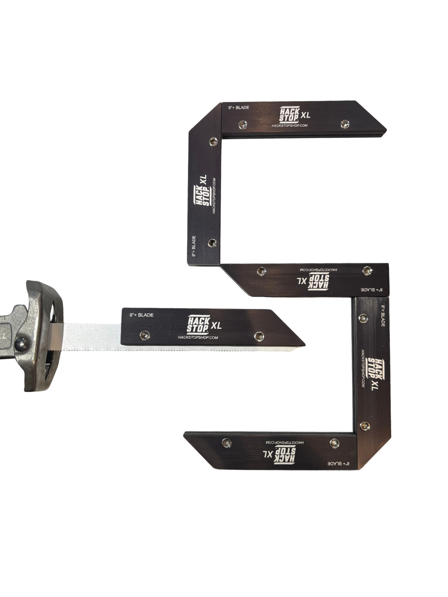Black Anodized Hack Stop XL 5 Pk Bundle – Hack Stop Shop