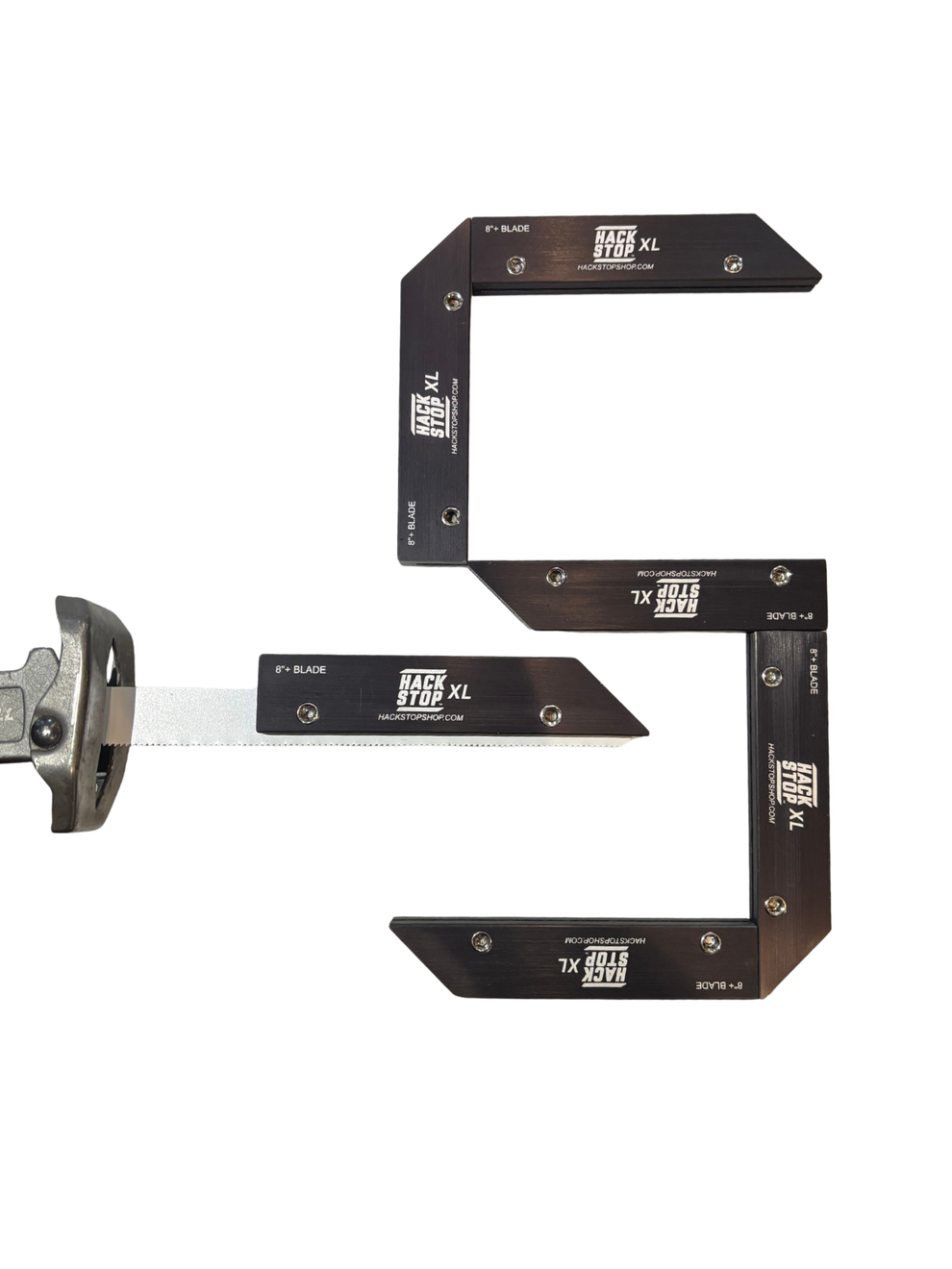 Black Anodized Hack Stop XL 5 Pk Bundle – Hack Stop Shop