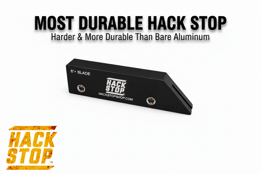 Black Anodized Hack Stop