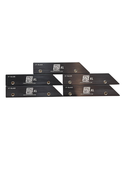 Black Anodized Hack Stop XL 5 Pk Bundle