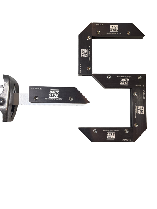 Black Anodized Hack Stop 5 Pack