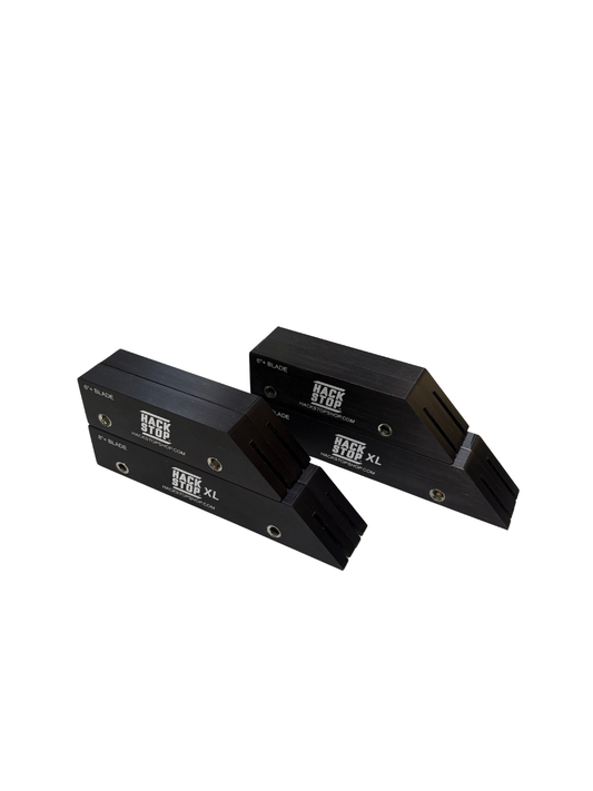 Mixed Bundle - 4 Black Anodized Original x 4 Black Anodized XL